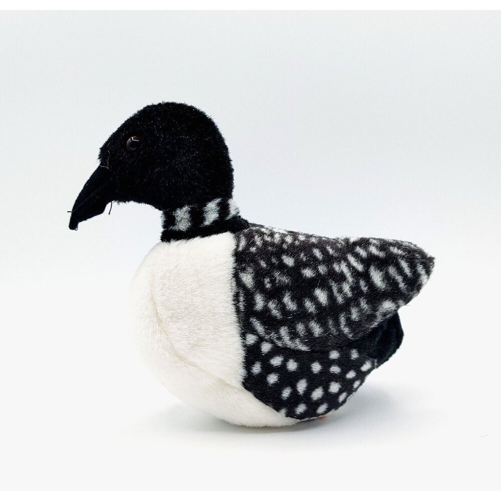 K&M International Loon Realistic 6" Plush Stuffed Animal Toy Bird No Sound